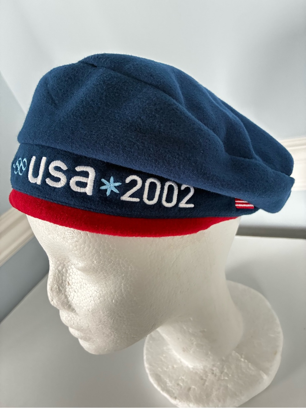 NWT Fleece Hat Roots 2002 US Olympic Team